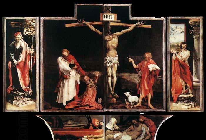 Matthias  Grunewald Isenheim Altarpiece oil painting picture